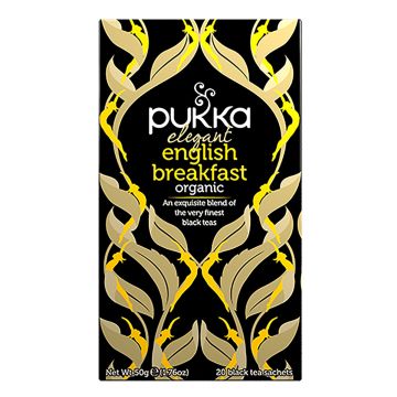 PUKKA MUSTA TEE ENGLISH BREAKFAST 20PS 50 G