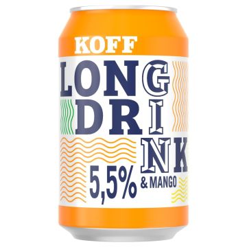KOFF LONG DRINK 5,5% MANGO TLK 330 ML
