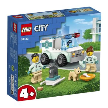 LEGO CITY GREAT VEH 60382 ELÄINPELASTUSAUTO