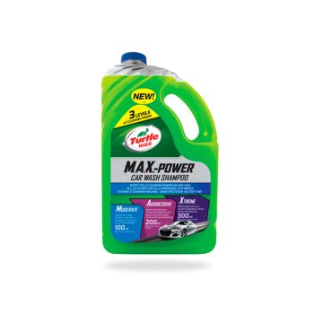 TURTLE WAX MAX POWER CAR WASH SHAMPOO 4 L