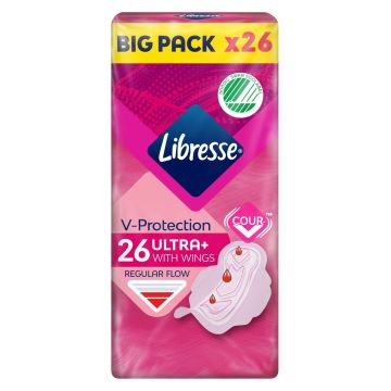 LIBRESSE ULTRA+REGULAR WING 26 BIG PACK 26 KPL