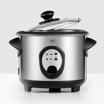 OBH NORDICA 6322 RIISINKEITIN RICE COOKER INOX 1,8L