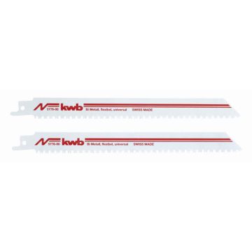 KWB PUUKKOTERÄ METALLILLE HIENO 153MM