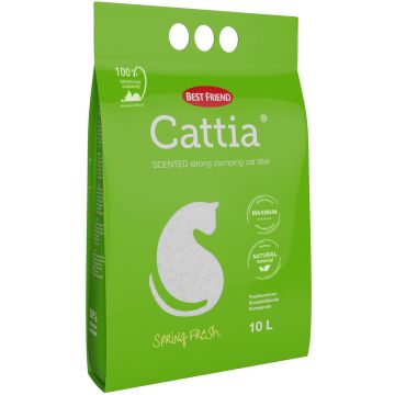 BEST FRIEND CATTIA SPRING FRESH HAJUSTETTU KISSANHIEKKA 10 L