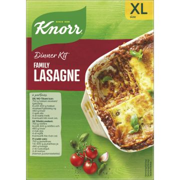 KNORR DINNER KIT FAMILY LASAGNE 350 G