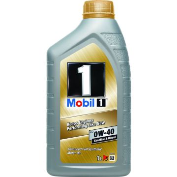 MOBIL 1 FS 0W-40 1L (NEW LIFE) MOOTTORIÖLJY