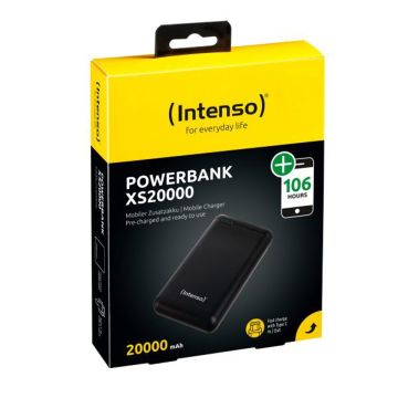 INTENSO XS20000 VARAVIRTALÄHDE 20000MAH
