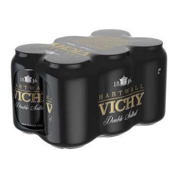 HARTWALL VICHY ORIGINAL DOUBLE SALTED 0,33 TLK 6-PACK 1,98 L