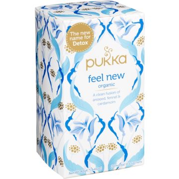 PUKKA YRTTITEE FEEL NEW LUOMU 20PS 40 G