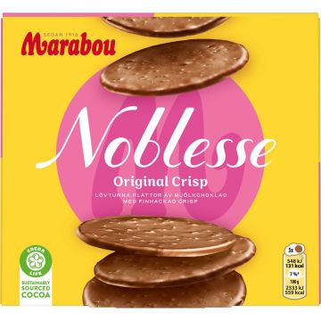 MARABOU NOBLESSE ORIGINAL CRISP 150 G