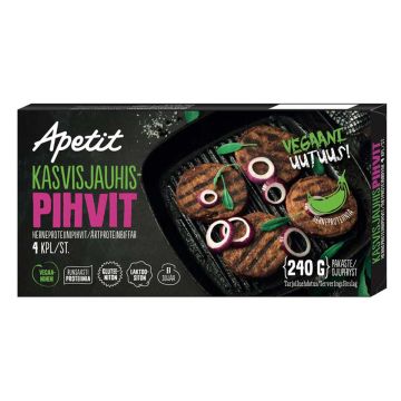 APETIT KASVISJAUHISPIHVIT 4KPL 240 G