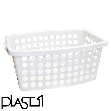 PLAST1 PUHTAANPYYKINKORI 40L VALKOINEN
