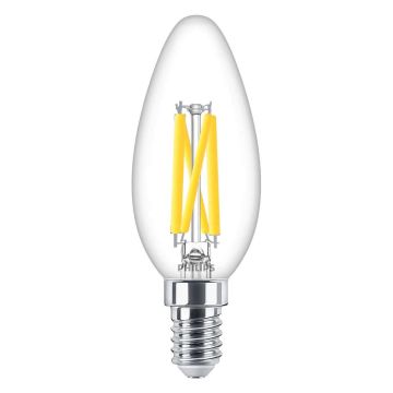 PHILIPS LED-LAMPPU 40W B35 E14 KIRKAS 470L 2200-2700K