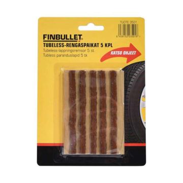 FINBULLET TUBELESS RENGASPAIKAT 5 KPL