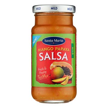 SANTA MARIA TEXMEX MANGO&PAPAYA SALSA MEDIUM 230 G