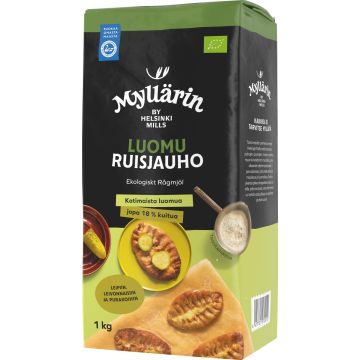 MYLLÄRIN RUISJAUHO LUOMU 1 KG