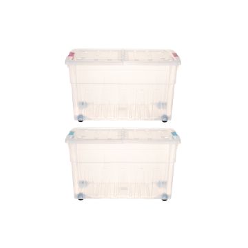 NORD CLEAN SÄILYTYSLAATIKKO PYÖRILLÄ 65 L LAJITELMA NORD CLEAN SÄILYTYSLAATIKKO PYÖRILLÄ 65 L LAJITELMA