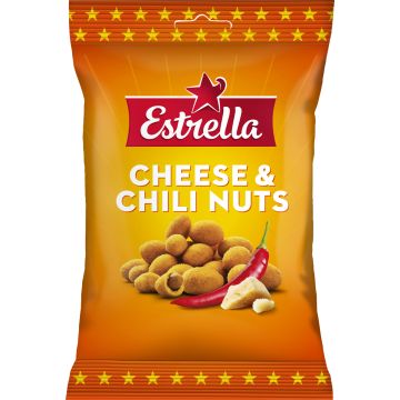 ESTRELLA CHEESE&CHILIPÄHKINÄ 140 G