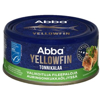 ABBA YELLOWFIN TONNIKALAA ÖLJYSSÄ MSC 150/105G 105 G