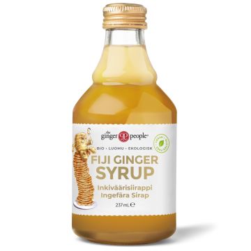 GINGER PEOPLE FIJI INKIVÄÄRI- SIIRAPPI LUOMU 237 ML