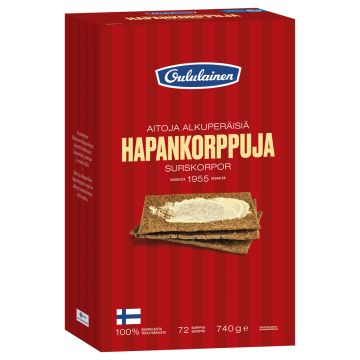 OULULAINEN HAPANKORPPUJA 740 G