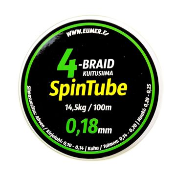 SPINTUBE 4 KUITUSIIMA FL 0,18MM / 100M 14,4KG