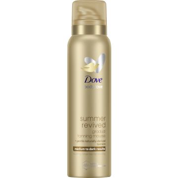 DOVE TANNING MOUSSE MEDIUM TO DARK 150 ML