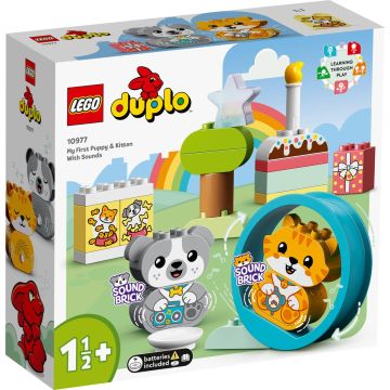 LEGO DUPLO MY FIRST 10977 ENSIMMÄINEN KOIRANPENTUNI JA KISSAN