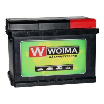 WOIMA VAPAA-AJAN AKKU 60AH 242X175X175 480A -/+