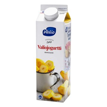 VALIO JOGURTTI BANAANI LAKTON 1KG