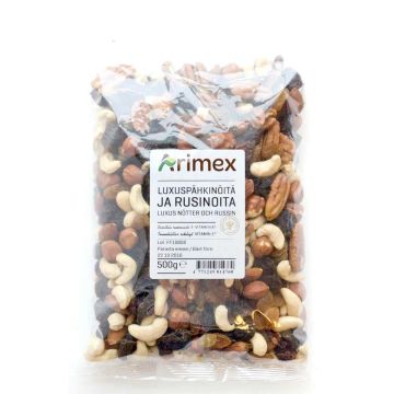 FINNSWEET LUXUS PÄHKINÖITÄ 500 G