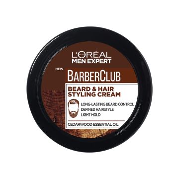 LOREAL MEN EXPERT BARBER CLUB BEARD & HAIR STYLING CREAM PARRAN 7