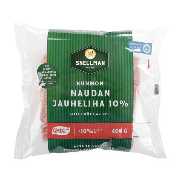 SNELLMAN KUNNON NAUDAN JAUHELIHA 10% 400 G