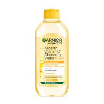 GARNIER SKINACTIVE MICELLAR VITAMIN C CLEANSING WATER PUHDISTUS