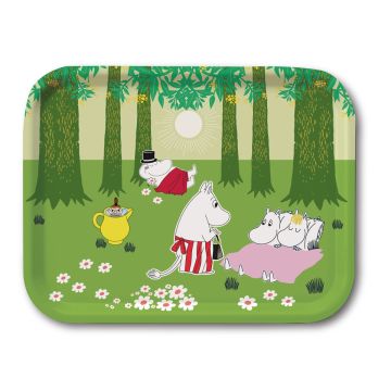 TARJOTIN 27X20CM VEHREÄ KESÄ