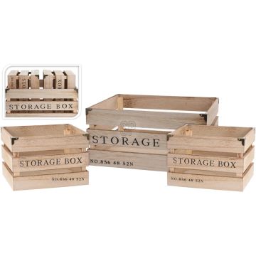 PUULAATIKKO STORAGE BOX PIENI