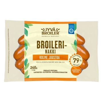 ATRIA JYVÄBR. BROILERINAKKI KOLME JUUSTOA 240 G