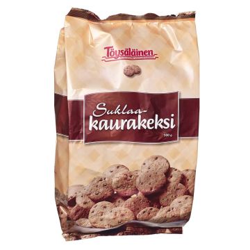 TÖYSÄLÄINEN SUKLAAKAURAKEKSI 500 G