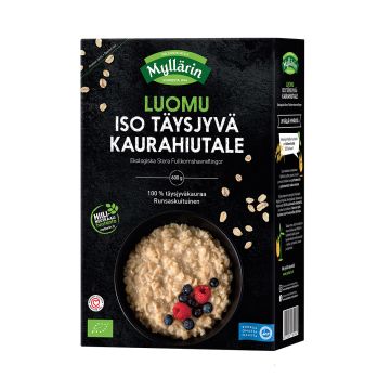 MYLLÄRIN LUOMU ISO TÄYSJYVÄKAURA- HIUTALE 600 G