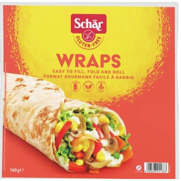 SCHÄR WRAPS GLUTEENITON 2KPL 160 G
