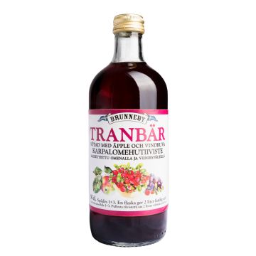 BRUNNEBY KARPALO MEHUTIIVISTE SOKERITON 500 ML