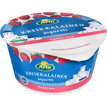 ARLA KREIKKALAINEN JOGURTTI VADELMA LAKTON 150 G