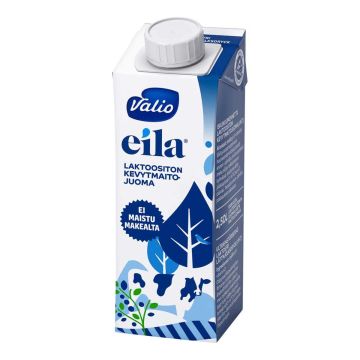 VALIO EILA KEVYTMAITOJUOMA UHT LAKTON 2,5DL 250 ML