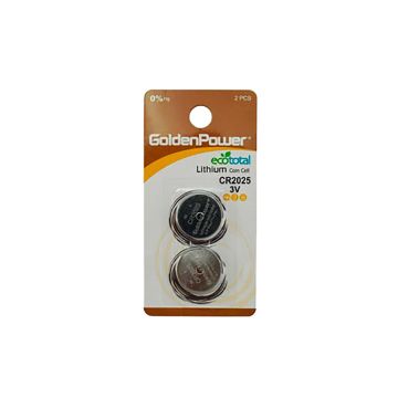 GOLDEN POWER NAPPIPARISTO CR2025 2KPL