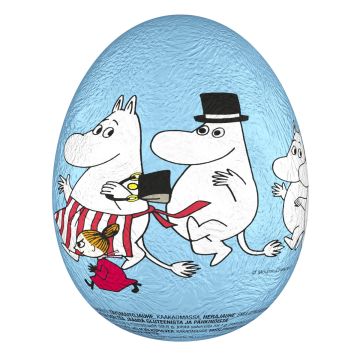 MUUMI YLLÄTYSSUKLAAMUNA 50 G MUUMI YLLÄTYSSUKLAAMUNA 50 G