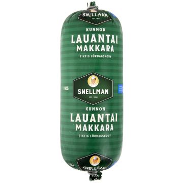 SNELLMAN KUNNON LAUANTAIMAKKARATANKO