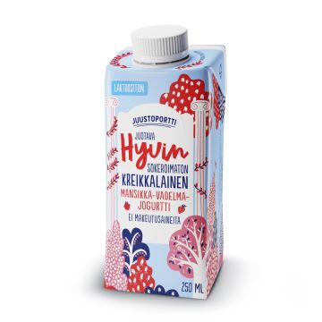 JUUSTOPORTTI HYVIN KREIKKALAINEN JUOTAVA JOGURTTI MANSIKKA-VADE 250