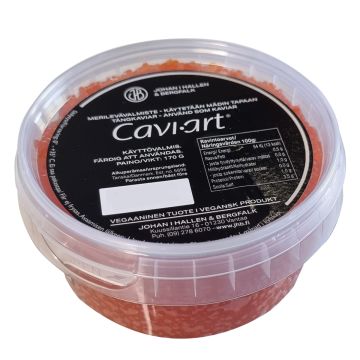AK SEAFOOD CAVI-ART MERILEVÄVALMISTE PUNAINEN 170 G