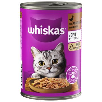 WHISKAS TÖLKKI ANKKAA HYYTELÖSSÄ 400 G