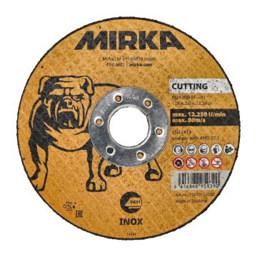 MIRKA KATKAISULAIKKA METALLI L 125X2,0X22,2MM